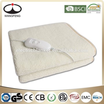 single velvet heated blanket