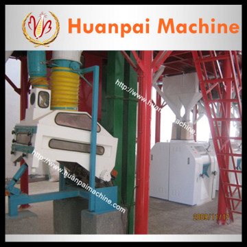 Low fat maize flour production equipment