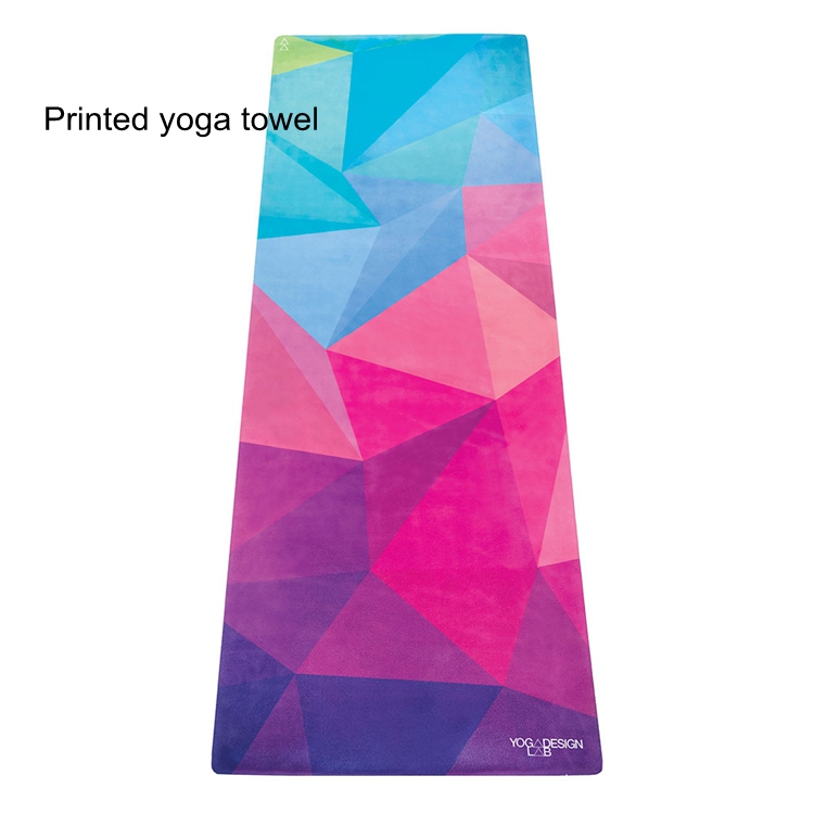63x183cm Eco Friendly Non Slip Yoga Mat Towel