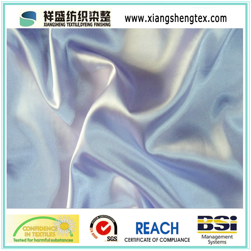 100% Polyester Satin Funeral Fabric for Coffin Lining