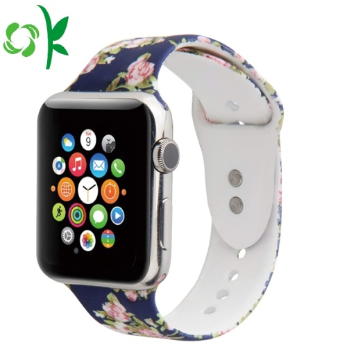 Sport Silicone Watch Band Strap iWatch Untuk Apple