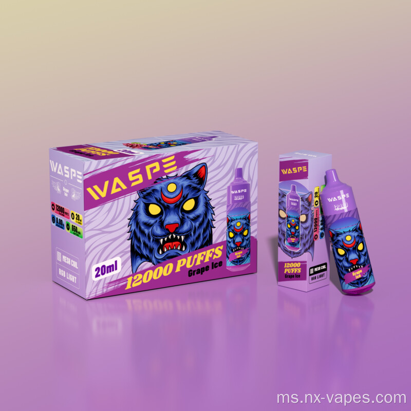 Waspe 12000 Puffs Vape Vape Borong