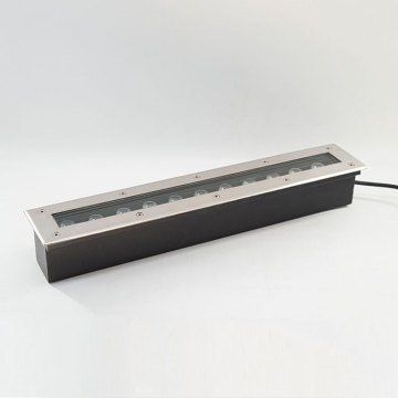 Outdoor landscape ip67 recessed led linear underground light