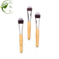 Soft Synthetic Fibers Makeup Brushes Bamboo Foundation Brush