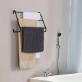 3-Tier Towel Holder Bathroom Towel Rack for Wall