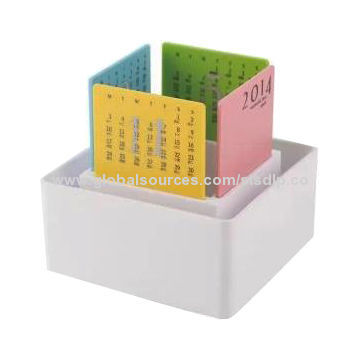 Desktop Calendar with Cubes, 120*120*102mm Size