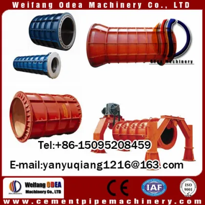 Concrete spun pipe drain pipe cement pipe making machine