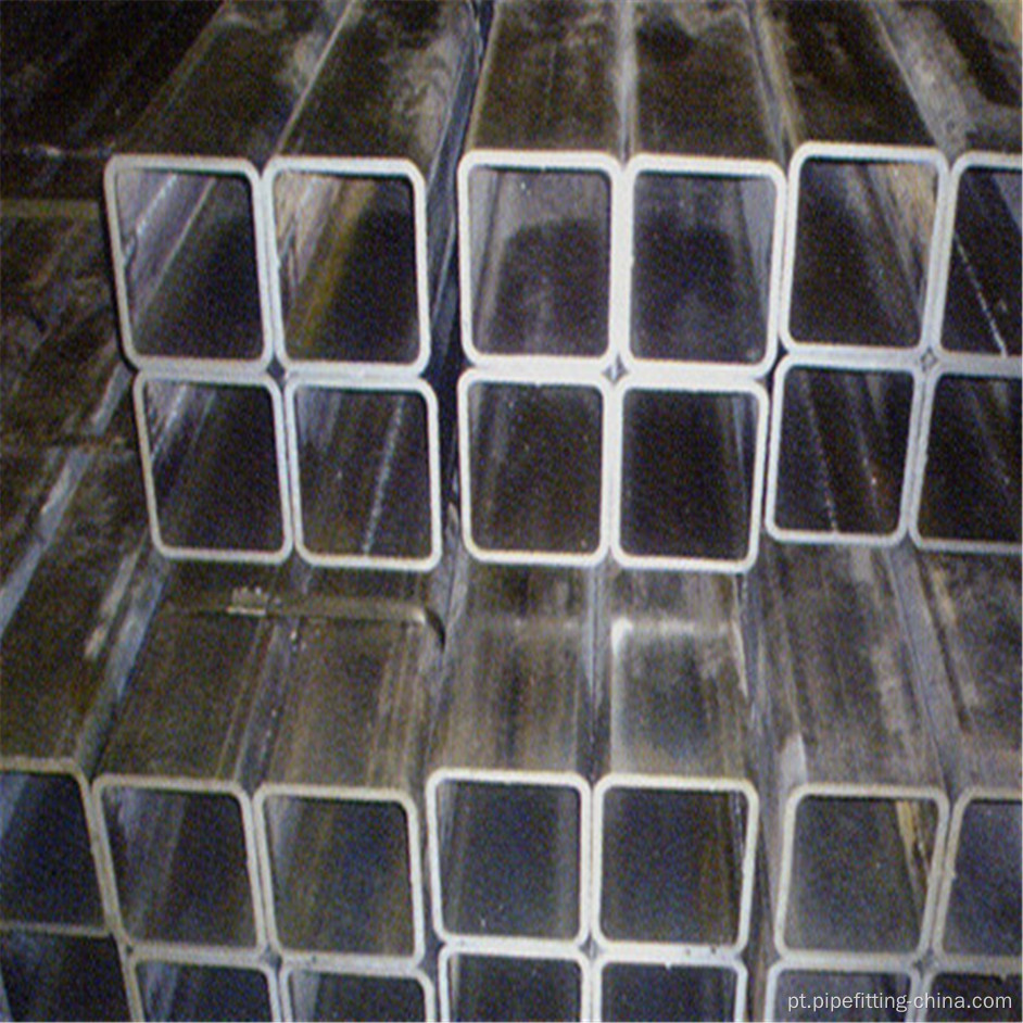 Tubo quadrado soldado galvanizado pre galvanizado laminado Q195 / Q235