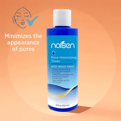 Pore-Minimizing Toner with Witch Hazel