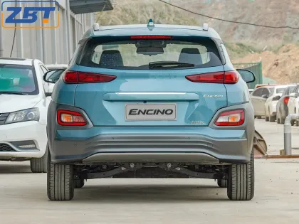 China New Energy Vehicle Encino Kona Small Smart EV Electric Autos Intelligent Car 4X2 2WD SUV with Ternary Lithium Battery