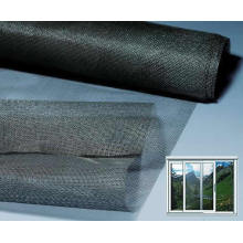 black fiberglass window screen