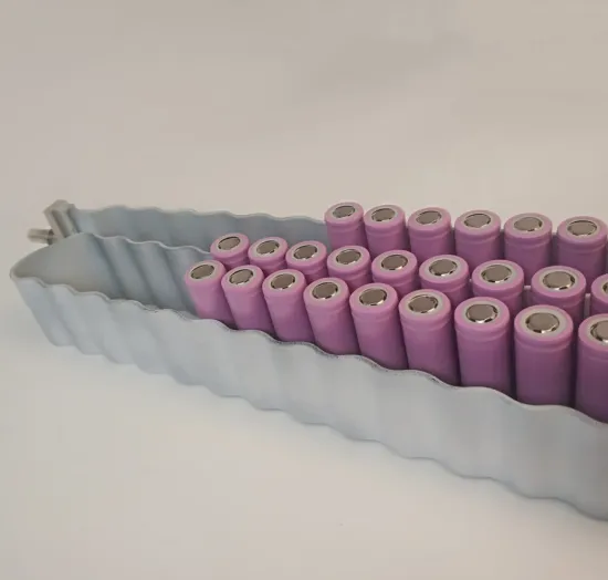 Aluminum snake cooling channel tube for battery