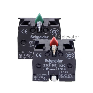 ZB2-BE101C ZB2-BE102C Pulsante Elevatore Switch di contatto ausiliario per manutenzione e arresto di emergenza