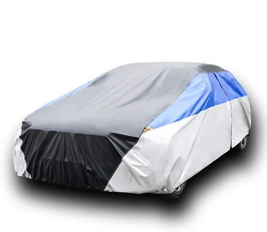 Custom Polyester Dust Sun Proof Car Cover: Winter Hail Protection, Waterproof Outdoor Parking Cover with Zipper