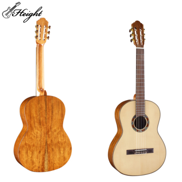 Wholesale A Grade Walnut Solid Top Classical Guitar - 39\" Normal Model
