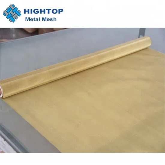 Ultra Fine 100 Mesh Brass Woven Wire Mesh for Fuel Tap Filters: Precision Strainers for Enhanced Performance