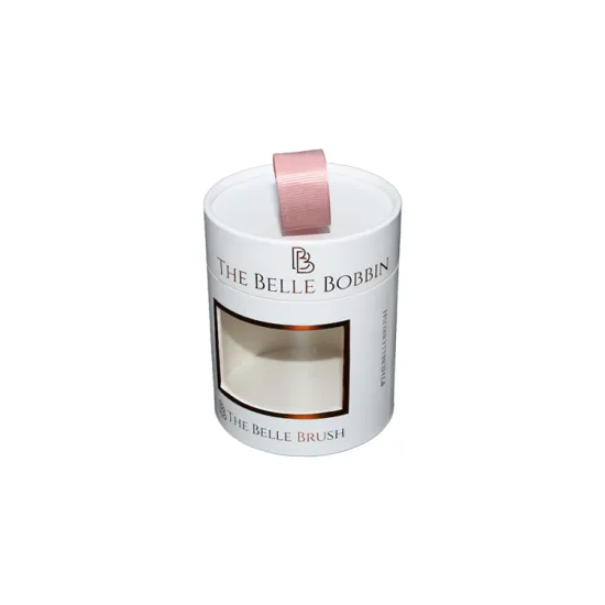 High Quality Cylinder Paper Tube Box With Window