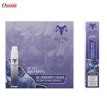 IQTE Heart 1500 Strawberry Banana Disposable Vape