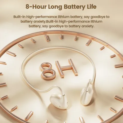 Toocki 8-Hour Battery Life Open Ear Bluetooth Headphones 5.3