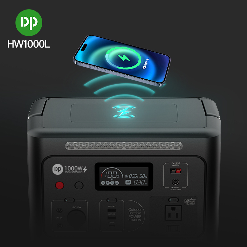 1000w Portable Power Station Solar Mini Generator