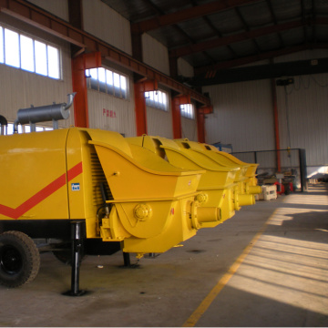 draagbare dieselbetonmixer met pomp HBT20