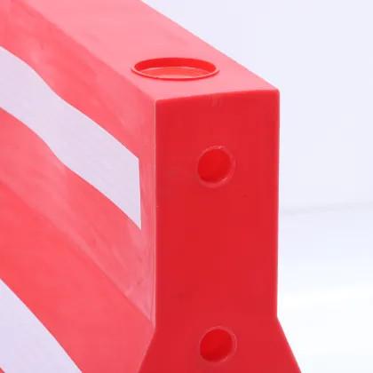 Dingtian H560mm Plastic Road Jersey Barrier Traffic Barricade