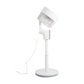 Hochwertiger weißer Standventilator mit Fernbedienung und LED-Anzeige