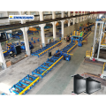 Steel Fabrication H-Beam Welding Assembly Production Line