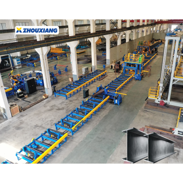 Horizontal H-Beam Assembly Welding Producing Line