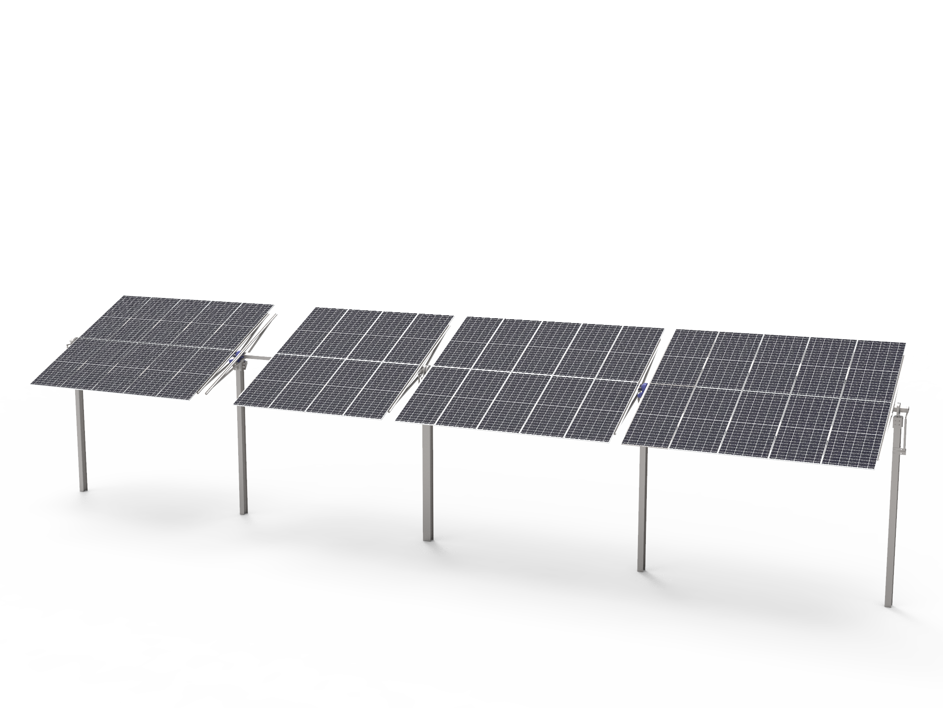Flat Single Axis Tracking Bracket