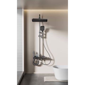 Modern Waterfall High-Pressure Bathroom Rain Shower Set
