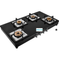 Aura 3 Burner Glass Top Gas Stove