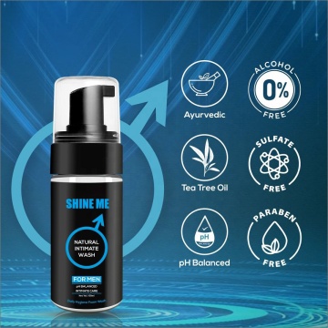 pH Balanced Plant-Based Men's Intimate Wash Foam
