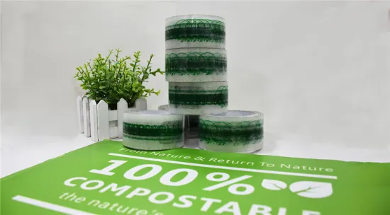 Compostable One Sided Adhesive Packing Tape