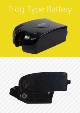 36V 10Ah Frog Type Lithium ion Ebike Battery