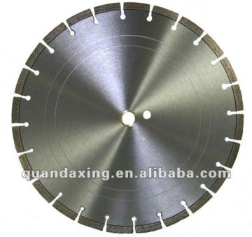 Laser welded fresh concrete cutting disc