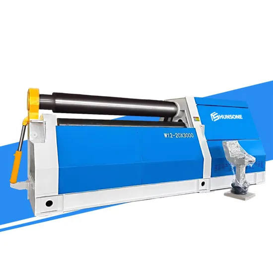 CNC High Performance 4 Roller Bending Machine Suppliers: HUNSONE W12 25x3200mm
