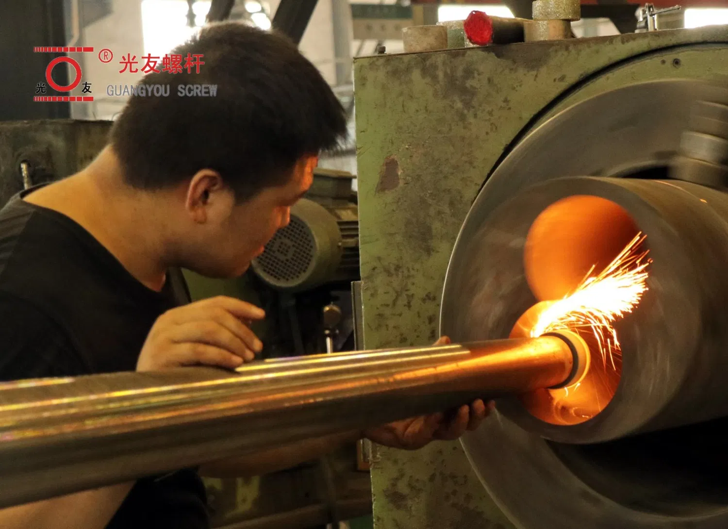 Mataas na output conical twin screw barrel para sa SPC floor