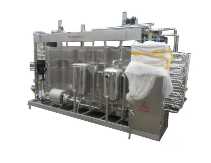 2000L/H Industrial Dairy Milk Drinks Pasteurizer Machine