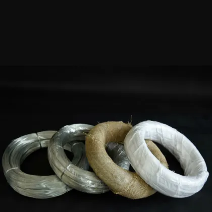 Hot galvanized wire Electrogalvanized wire