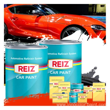 REIZ High Gloss Formula System 1K Auto Body Refinish Paint 2K Car Paint  Scratch Repair China Manufacturer