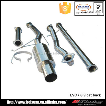 Custom Car Exhaust Systems: Enhancing Performance for Mitsubishi EVO 7, 8, and 9 Models