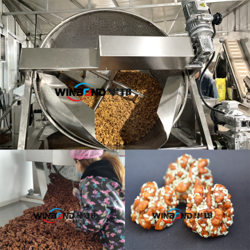 High Quality Industrial Nut Processing Machine: Roasting, Frying, and Coating