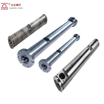 ISO Certified Parallel Bimetallic Twin Screw at Cylinder para sa Plastic Extruder
