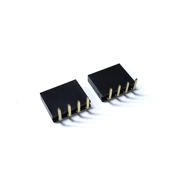 2.54 single row female 90 degree connectors