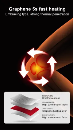 Wireless Physiotherapy Infrared Heating Knee Massager