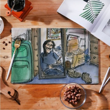 Customizable Heat-Resistant PP Printed Table Mats & Kitchen Plastic Placemats: Enhance Your Dining Experience