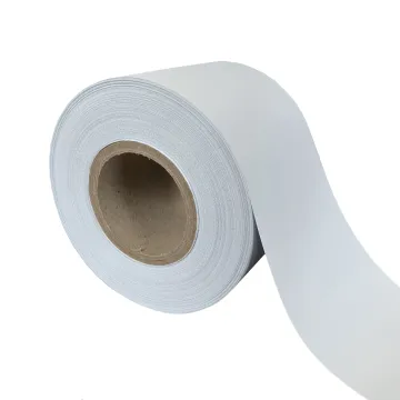 12.7cmx100m White Vertical Window Blinds Fabric: PVC Vertical Blinds Replacement Slats