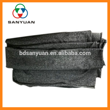 silver yarn fabric silver yarn knitted fabric