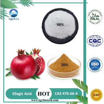 Supply High Quality Pomegranate Extract 20%-98% Ellagic Acid